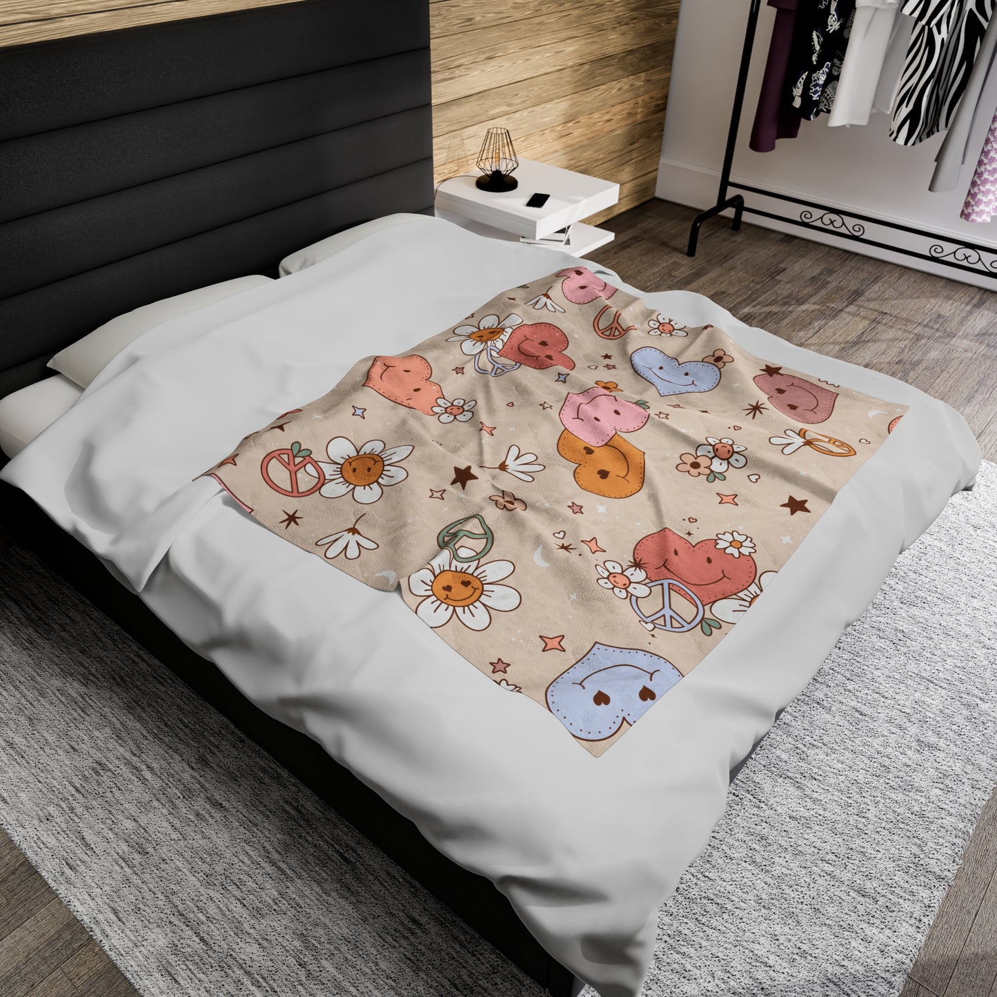 Cutie/ Velveteen Plush Blanket